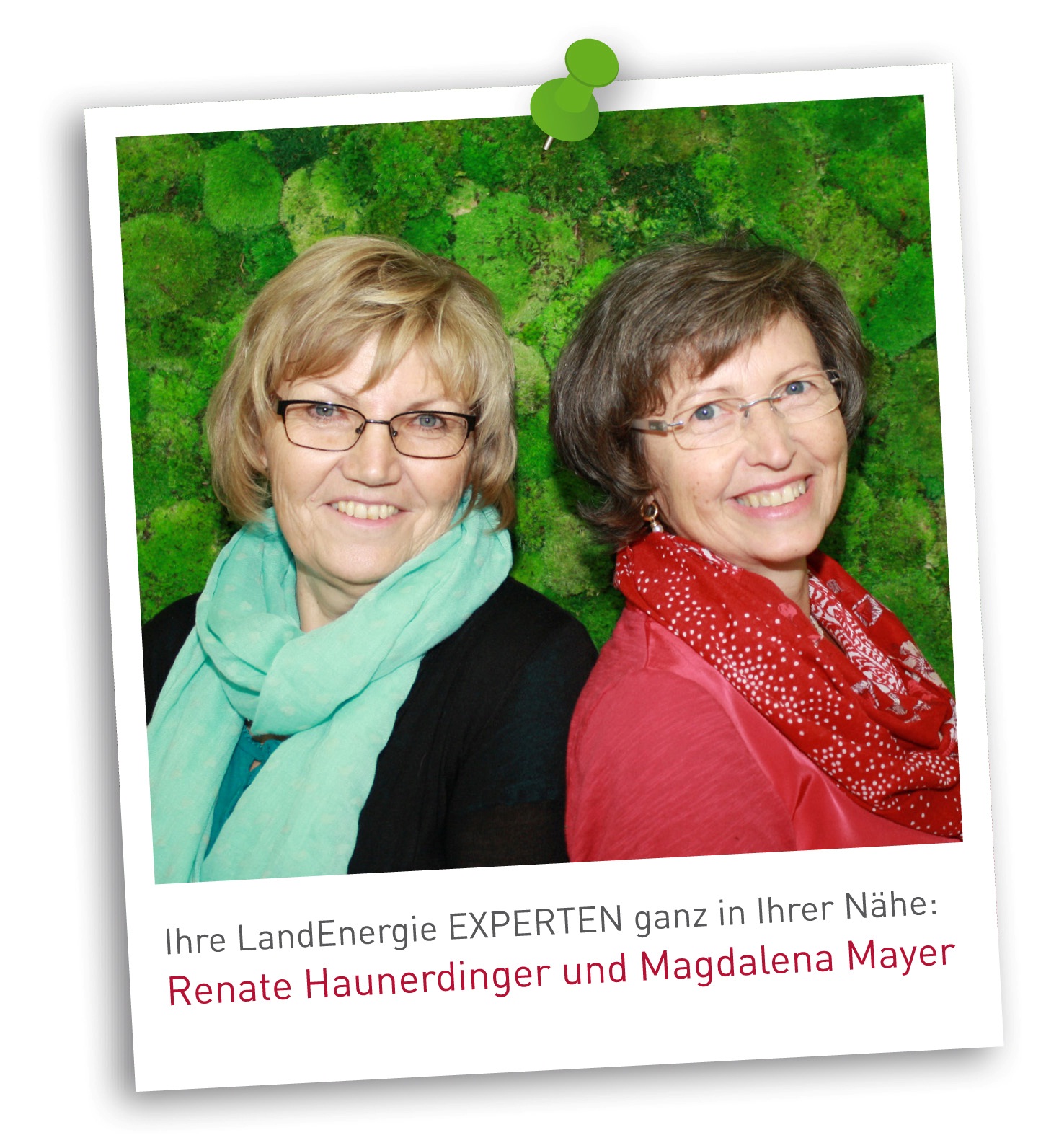 Renate Haunerdinger und Magdalena Mayer
